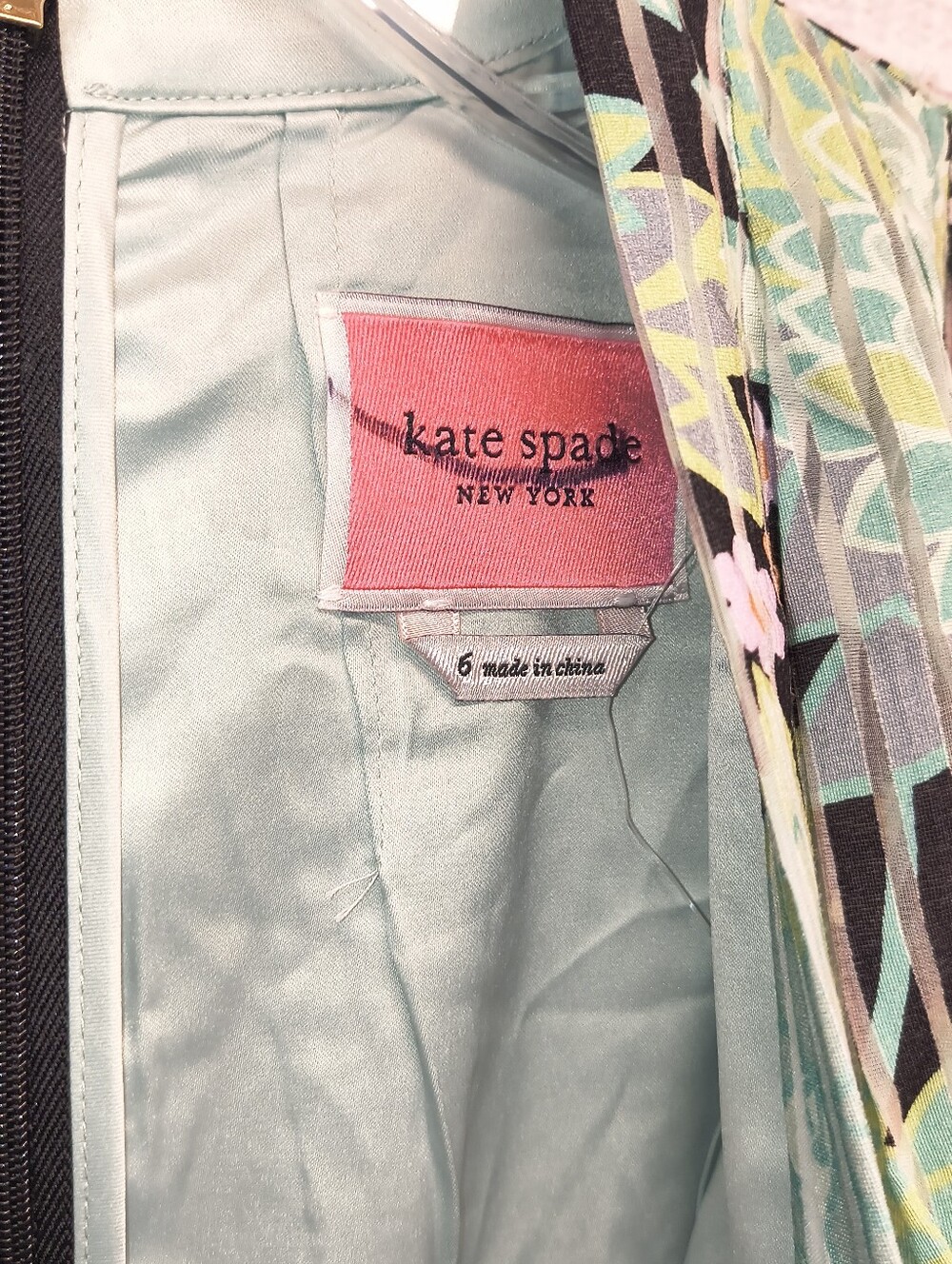 Kate Spade Dahlia Bloom Burnout Dress Size 6 - Picture 4 of 10